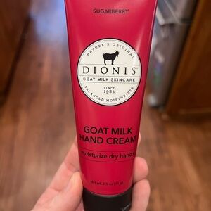 NWOT unopened Dionis Goat Milk Hand Cream
